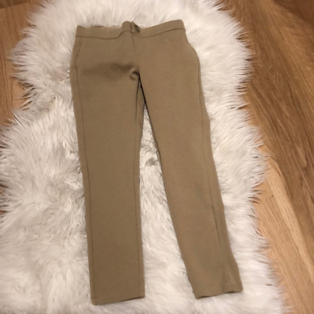 Khaki jeggings